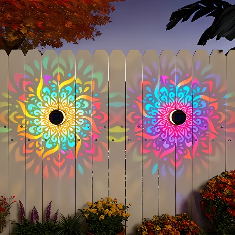 Solar Waterproof Outdoor Lights for Garden Stairs Deck Railing - image 1