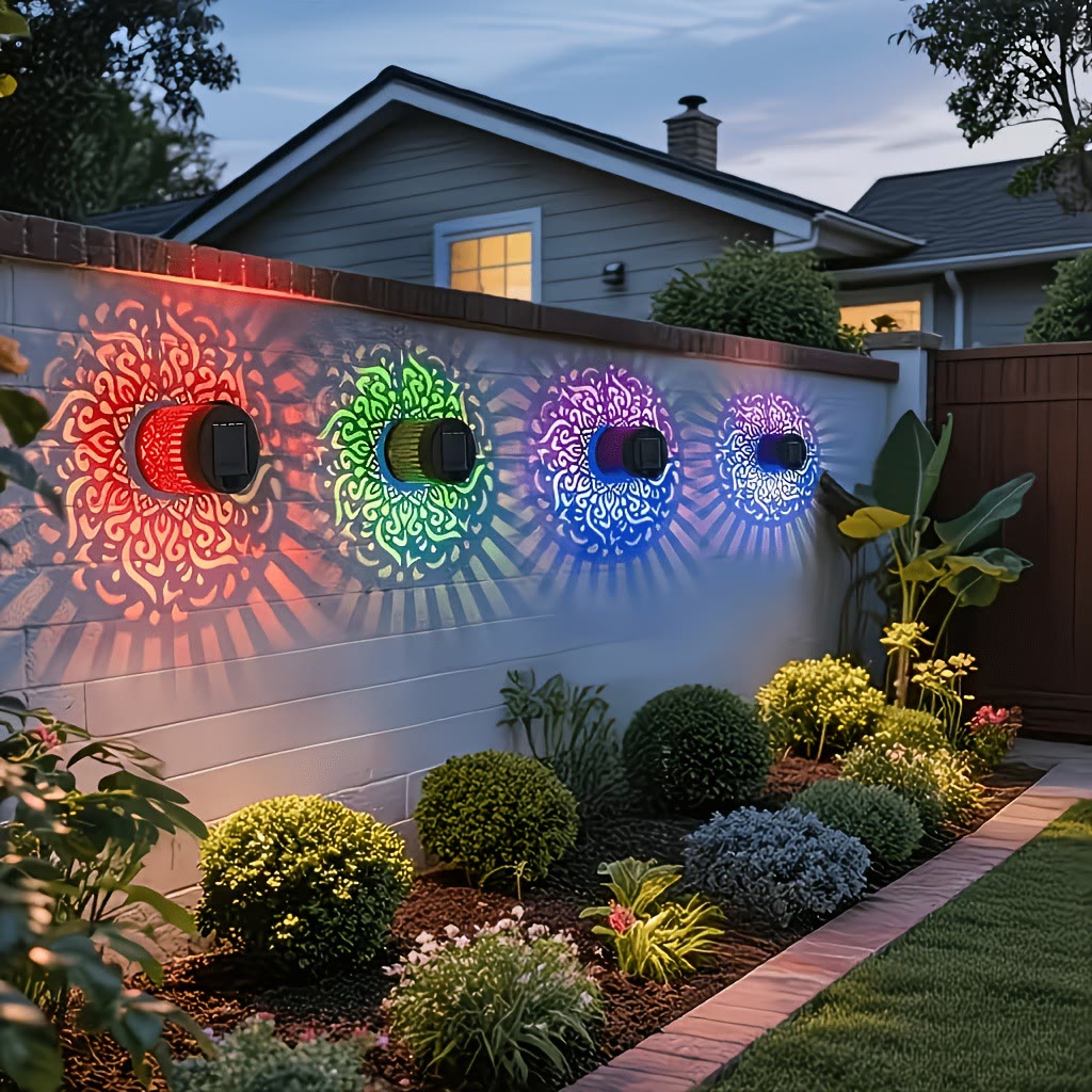 Solar Waterproof Outdoor Lights for Garden Stairs Deck Railing - image 7