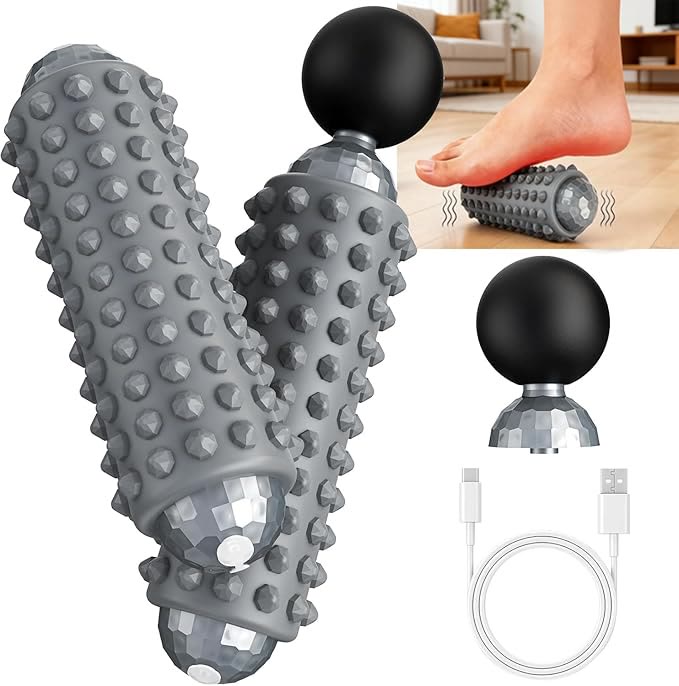 Mini Electric Massage Roller 4 Speeds Vibrating Massage Ball - image 1