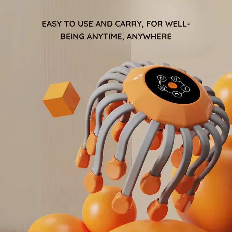 Deep Relaxation Octopus Tentacle Head Massager - image 2