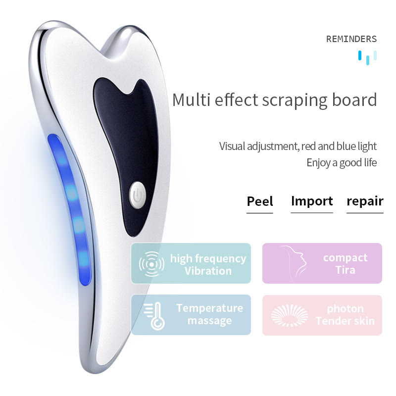 Portable Electric Heating Gua Sha Massager, Heated Scraping Massage Tool for Back & Body Skin Care - image 3
