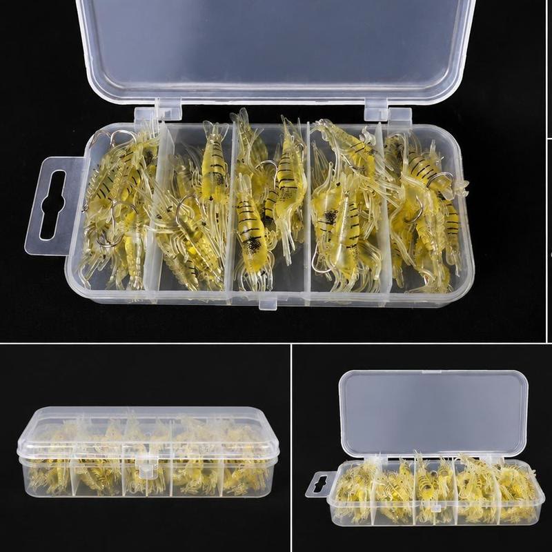 Soft Silicone Shrimp Fishing Bait with Lifelike Swimming Action - image 2