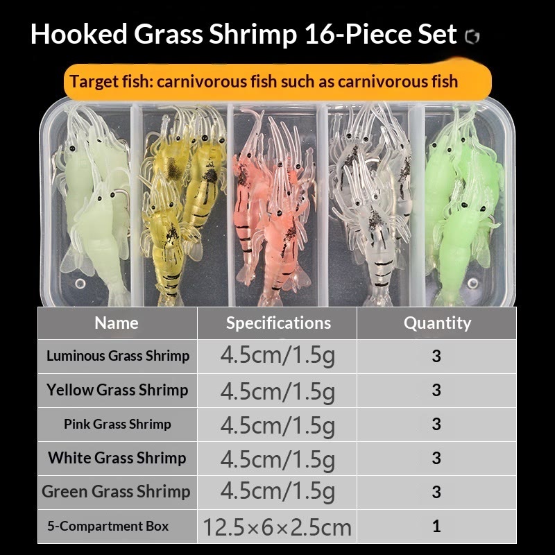 Soft Silicone Shrimp Fishing Bait with Lifelike Swimming Action - A - 🔥🔥BUY 3(Save $30) - image 6