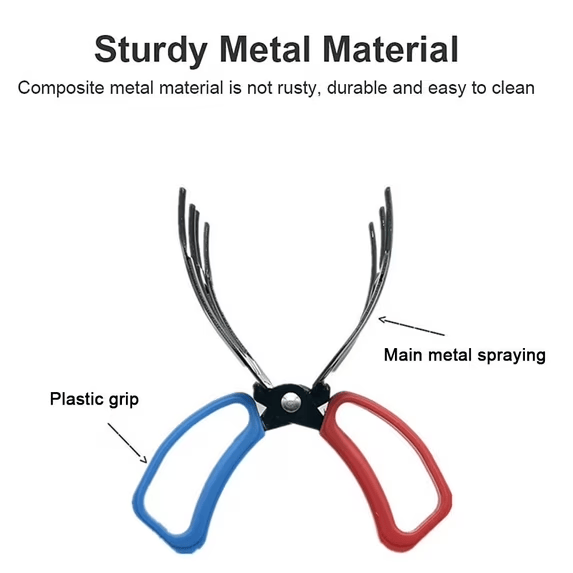 New Metal Fishing Pliers Gripper, 2/3 Claw Fish Gripper - image 2
