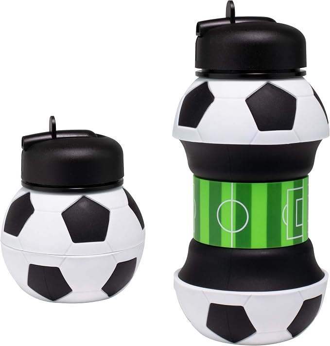 Collapsible Silicone Soccer Ball Water Bottle,Portable Sports Drink Bottle - image 9