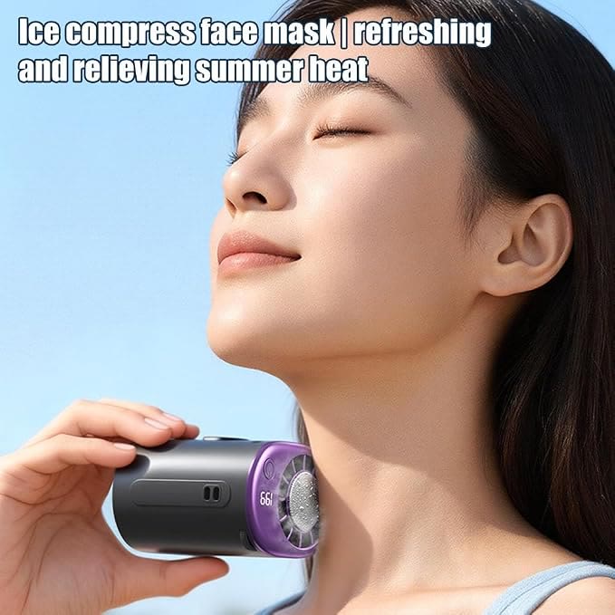 2026 Semiconductor Cooling Car Clip On Fan - 360° Rotation, 199 Speeds Adjustable - image 2