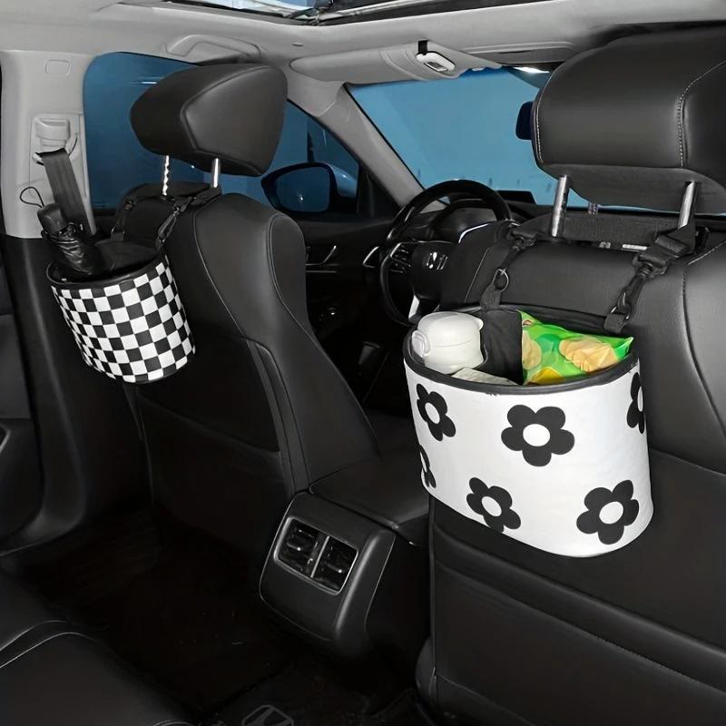 Car Storage Bag, Car Rear Seat Storage Bag,  Boujee Car Accessories - image 2