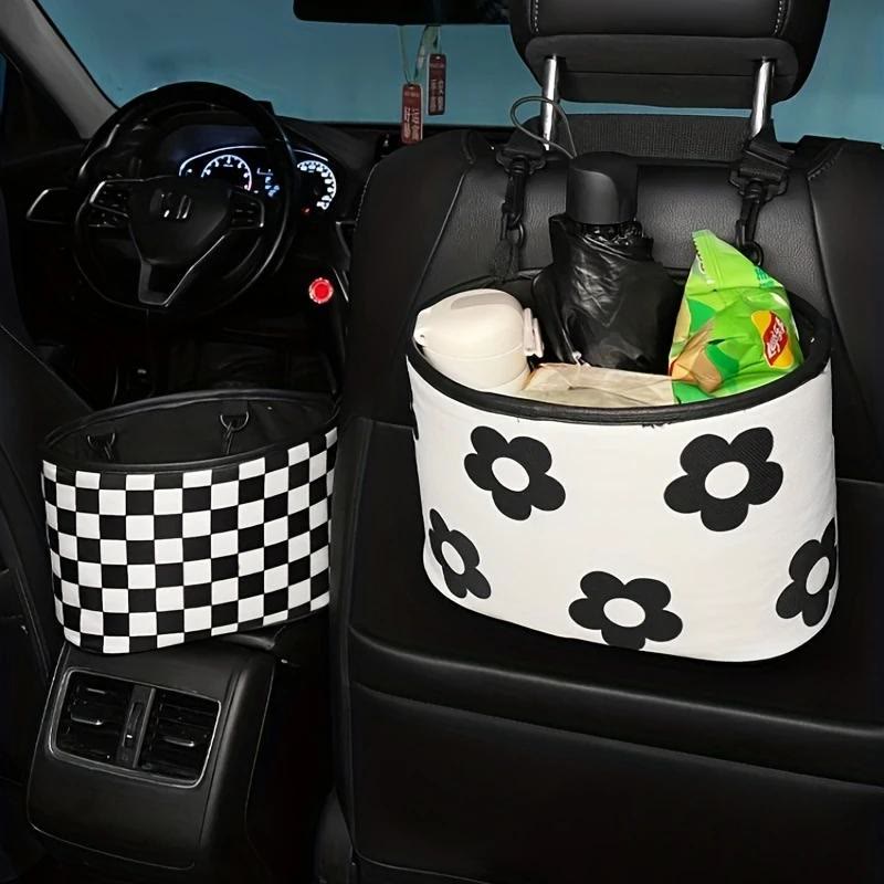 Car Storage Bag, Car Rear Seat Storage Bag,  Boujee Car Accessories - image 1