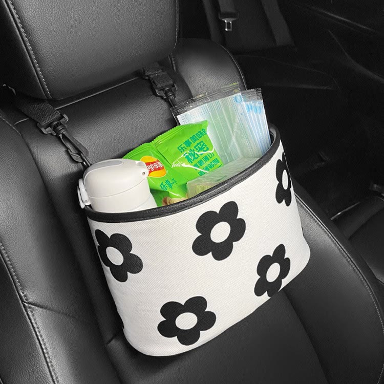 Car Storage Bag, Car Rear Seat Storage Bag,  Boujee Car Accessories - image 4