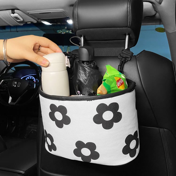 Car Storage Bag, Car Rear Seat Storage Bag,  Boujee Car Accessories - image 3