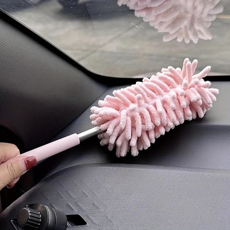 Mini Car Duster Brush, Extendable Microfiber Dusting Tool - image 1