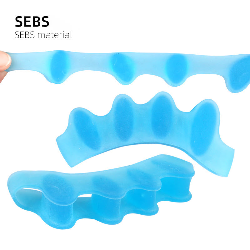 4PCS Gel Toe Separators for Bunion Relief, Washable Hallux Valgus Corrector & Hammer Toe Spacer - image 8