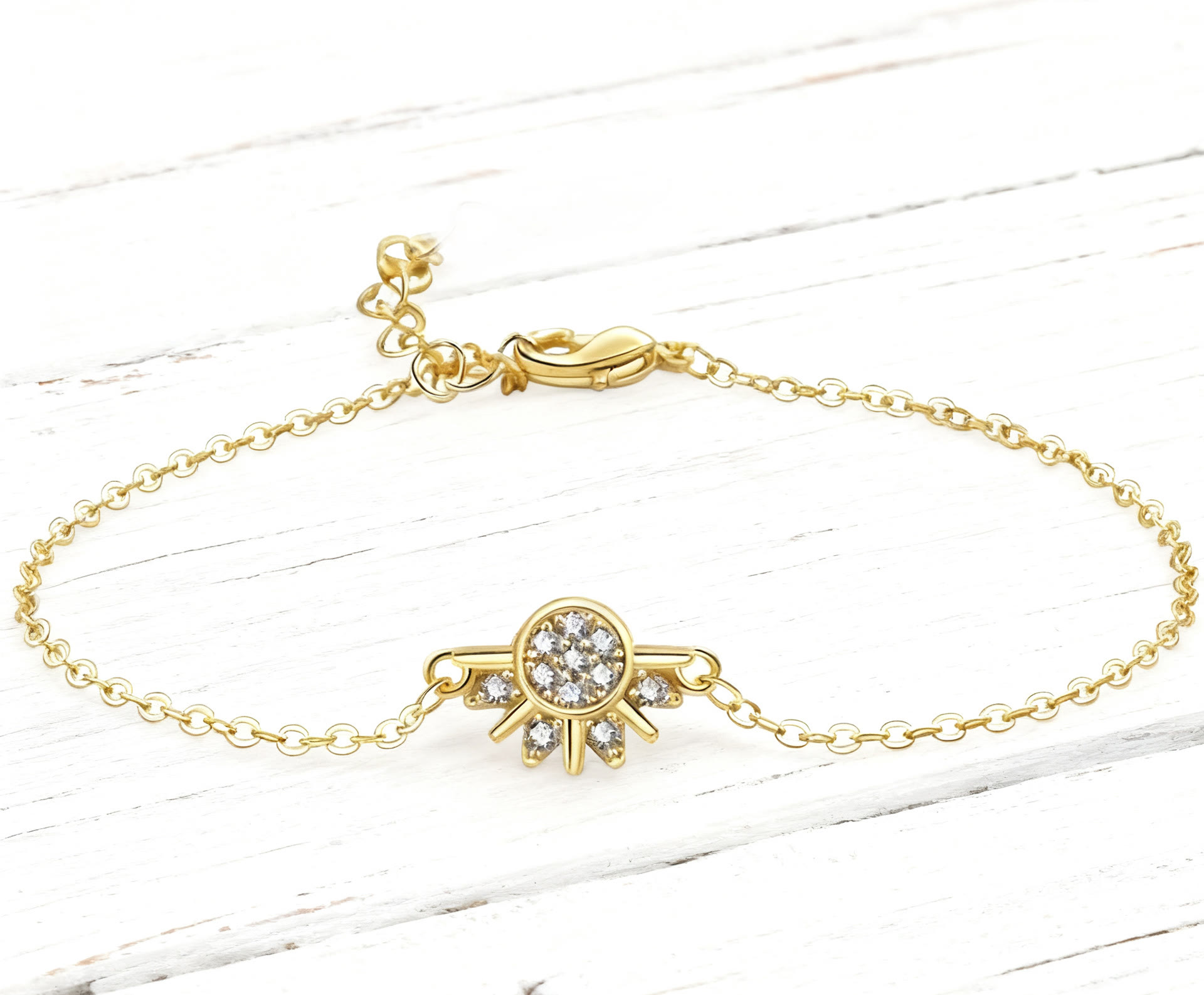 Sun & Moon Matching Necklace, Bracelet & Ring Set, Friendship & Couple Gift - image 6