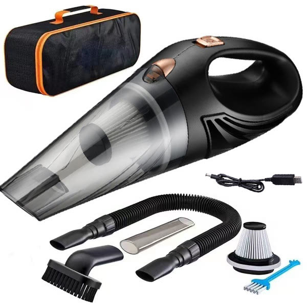 Cordless Handheld Vacuum, 9kPa Powerful Suction for Car & Home Cleaning - Black - image 2