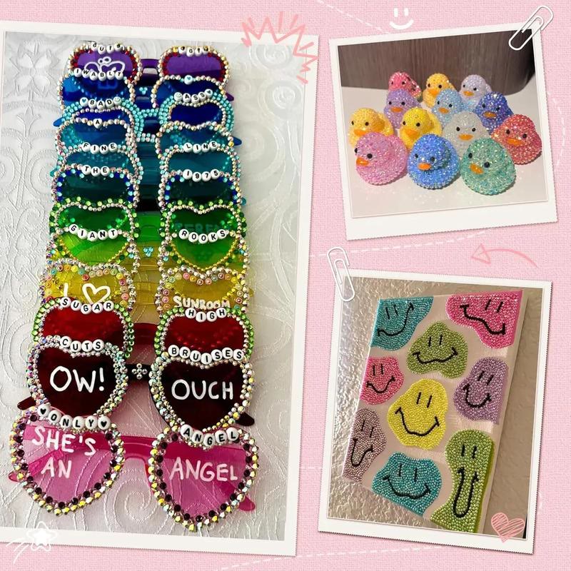 42000Pcs 42Colors 3mm Jelly Flatback RhinestonesBedazzling Kit with Nail Art, Shoes & DlY - image 7
