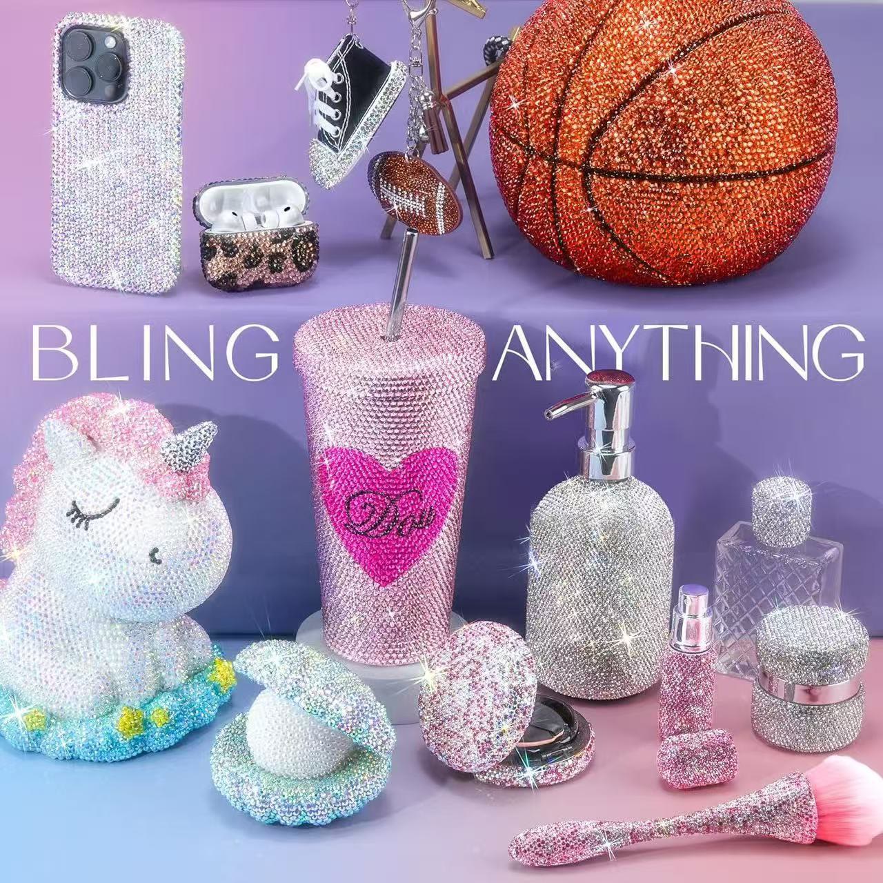 42000Pcs 42Colors 3mm Jelly Flatback RhinestonesBedazzling Kit with Nail Art, Shoes & DlY - image 10