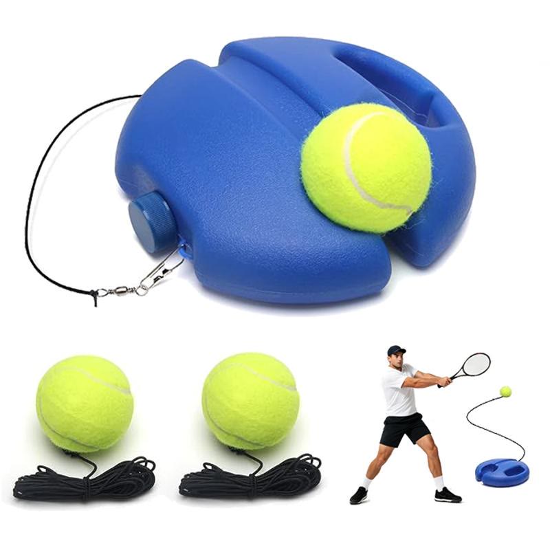 Tennis-Trainer Set 2pcs Tennis Bouncing Balls Tennis Ball |  Portable Innovative Ball Game for Outdoors - image 1