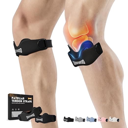 Patellar Tendon Support Strap 2 Pack, Knee Strap for Knee Pain Relief - image 1