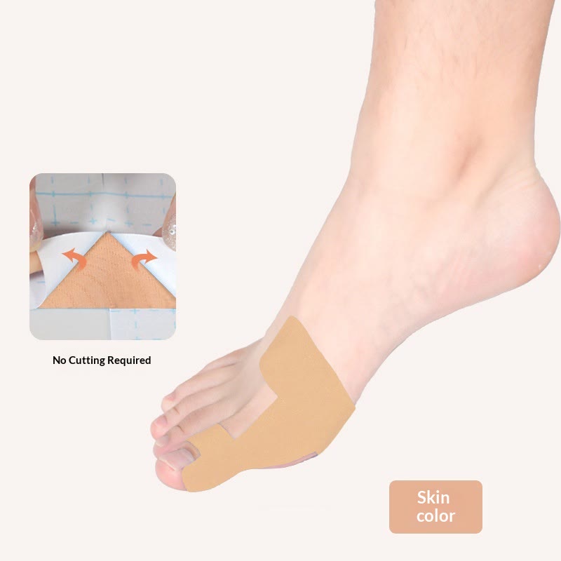 60PCS Pre‑Cut Bunion Corrector Kinesiology Tape, Waterproof Kinesiology Toe Support - Camel - 60PCS - image 9