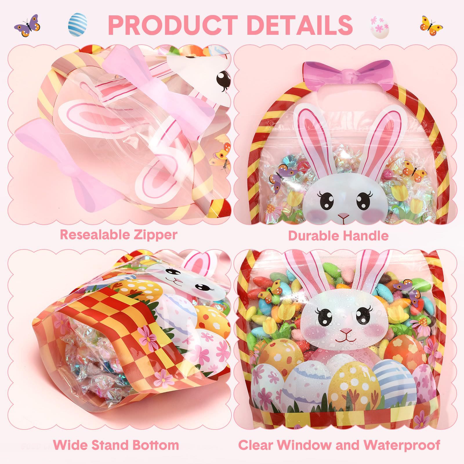 Halloween Goodie Bags Plastic Candy Bag Trick or Treat Bags - image 3