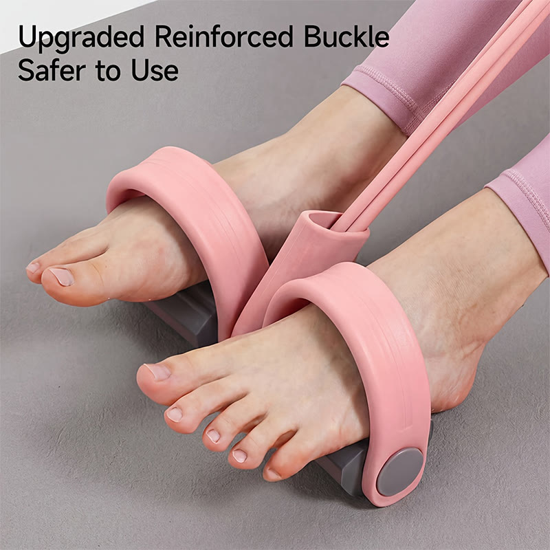 Pedal Resistance Bands With Handles, 6-tube Elastic Yoga Pedal Puller - image 5