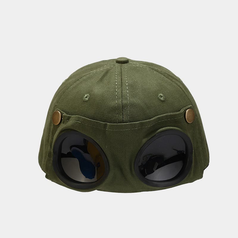 Men's Korean-Style Pilot Baseball Cap-Curved Visor, Casual Style, Accessories Adults backtoschool - image 6