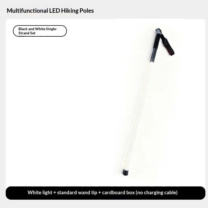Laser Saber Style Trekking Poles - Built-in LED Light Strip Hiking Sticks - Standard version - image 9