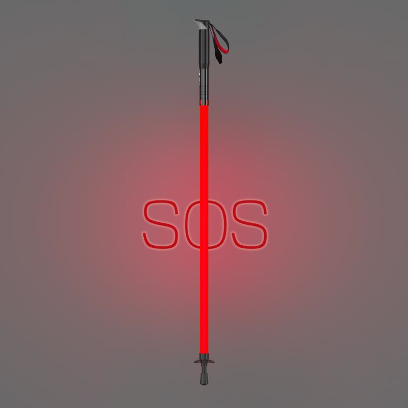 Laser Saber Style Trekking Poles - Built-in LED Light Strip Hiking Sticks - image 13