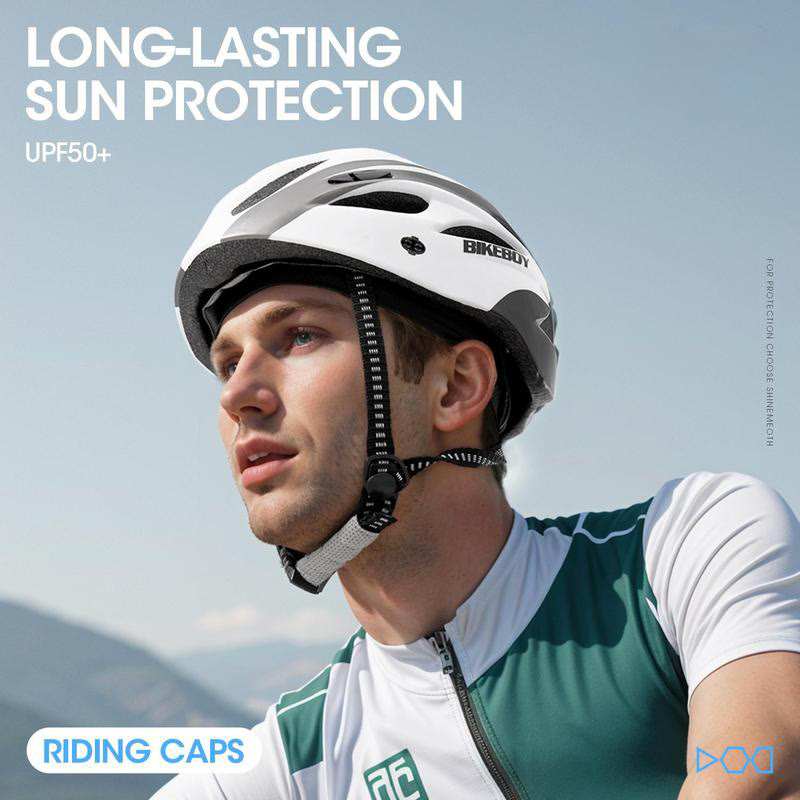 Cycling Cap, Protection Sports Cycling Cap, Hiking Hat, Breathable Sweat-absorbent Helmet Liner - image 6