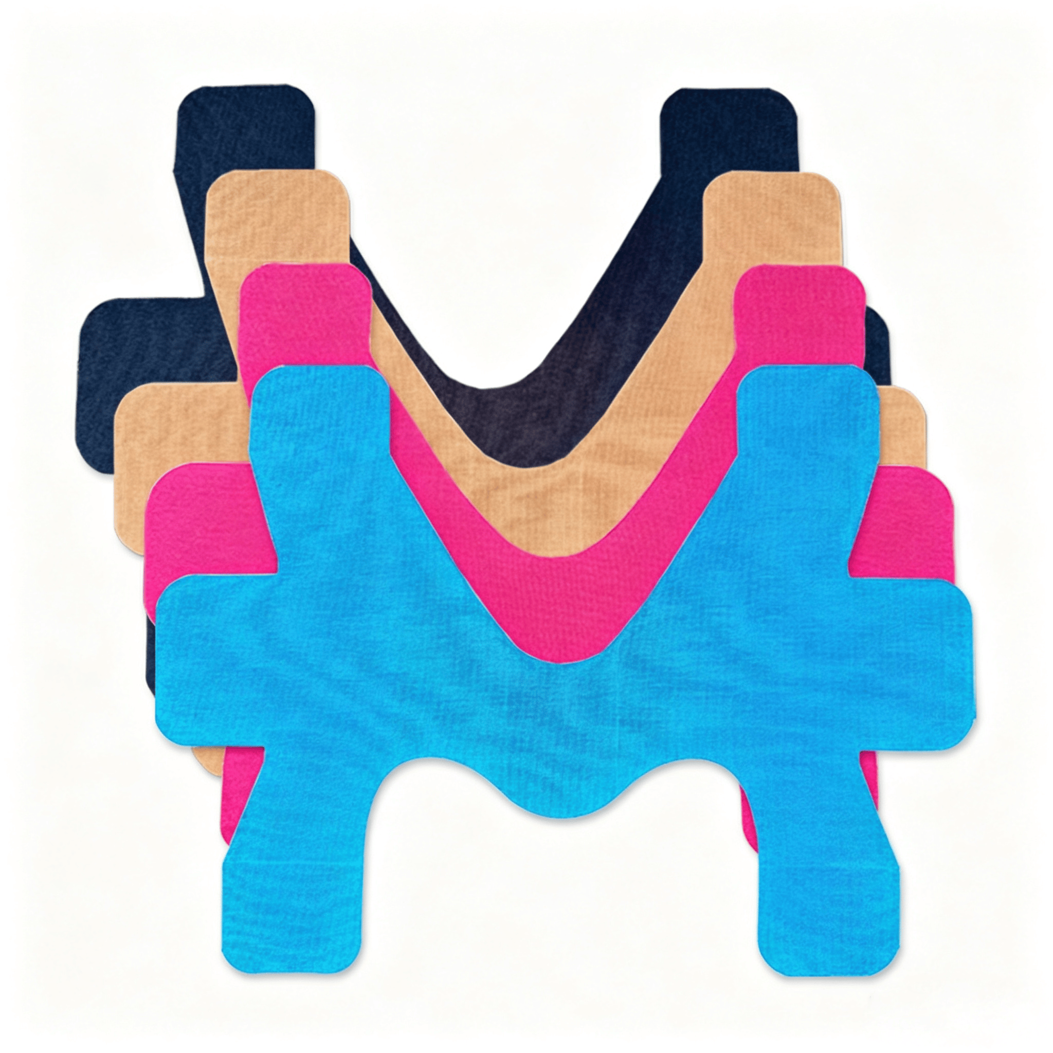 Pre‑Cut Ankle Kinesiology Tape, Integrated Ankle Support Muscle Tape - image 1