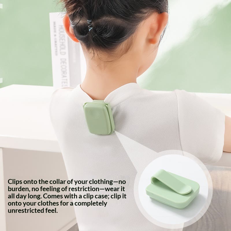 AI Smart Neck Posture Corrector Ring, Vibration Reminder Anti‑Hunchback Sitting Posture Trainer - image 2