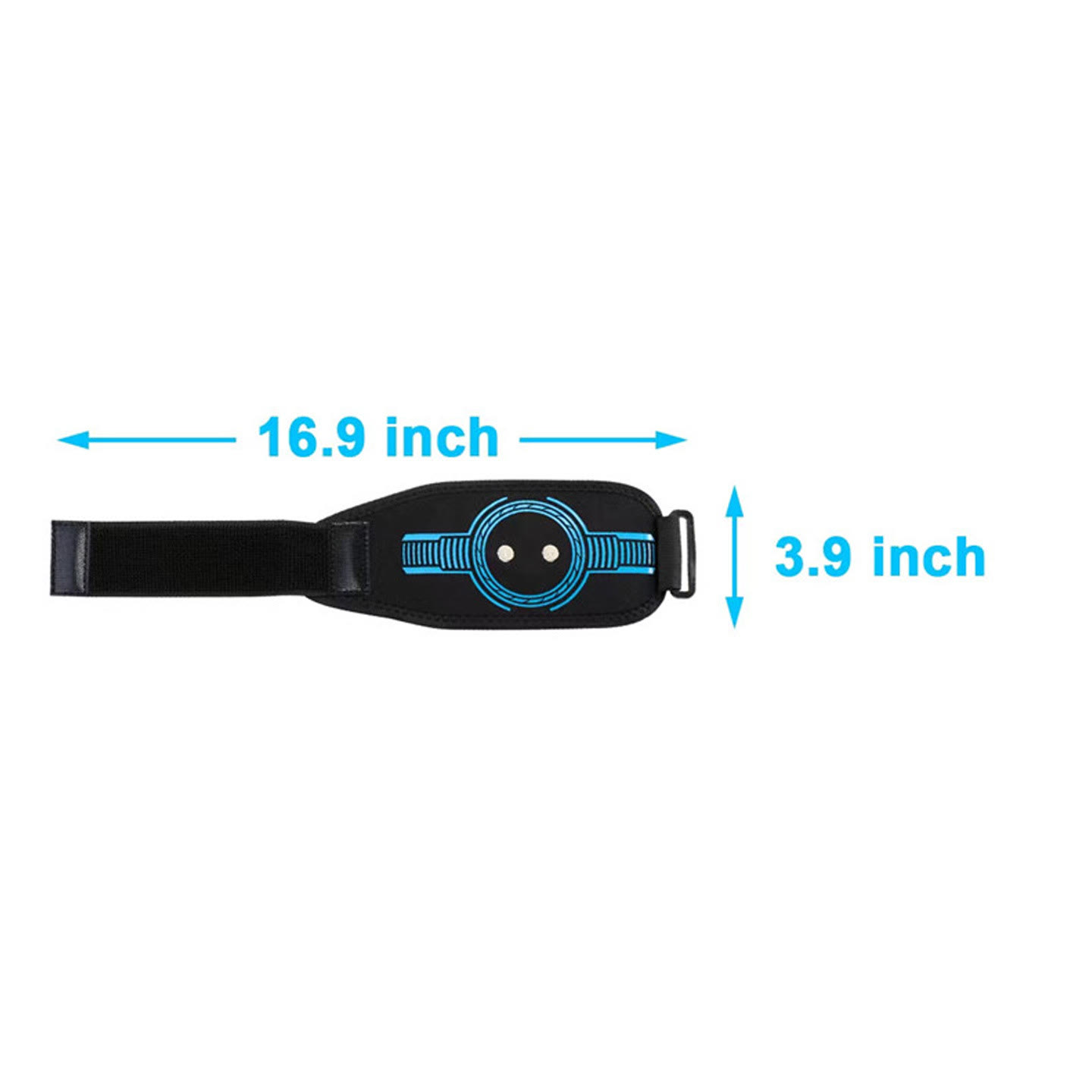 EMS Abdominal Toning Belt, Electric Muscle Stimulator for Abs Waist Arm Thigh Workout - arm band - image 13
