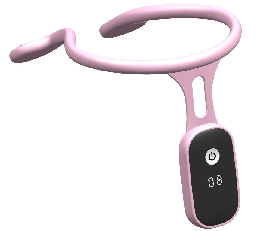 Smart posture correction device, angle monitoring, automatic sensor - Pink - image 9