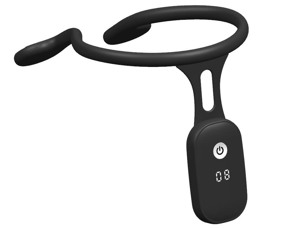 Smart posture correction device, angle monitoring, automatic sensor - Black - image 8