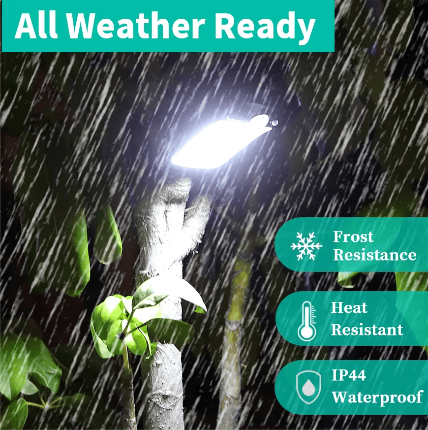 Outdoor Solar Light, USB & Solar Powered Clip Light with Motion Sensor, 3 Modes, Waterproof  - image 2