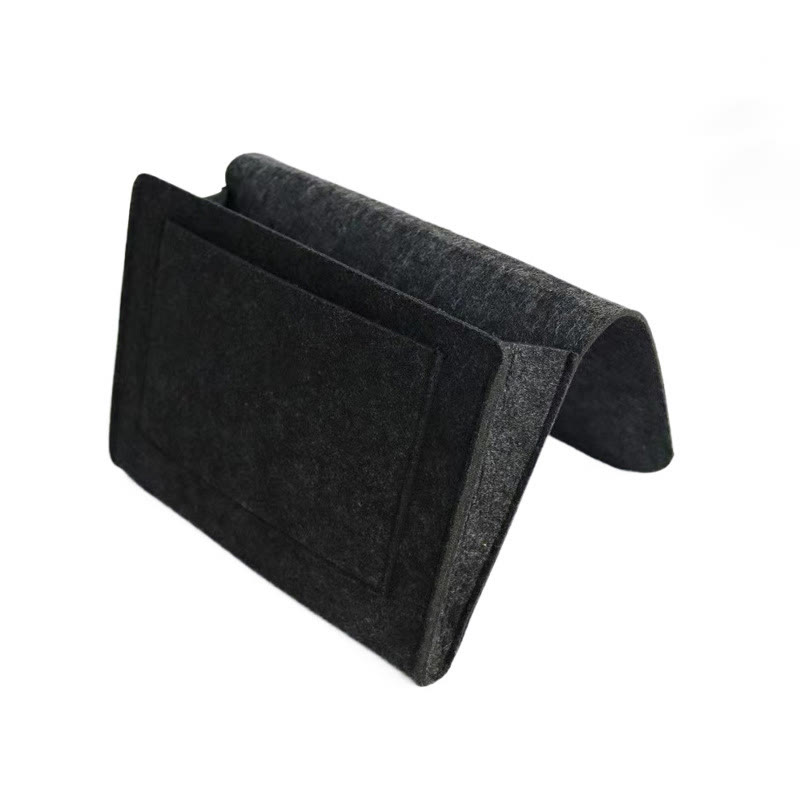 Bedside Caddy, 5 Pockets Felt Bedside Storage Organizer, Hanging Storage Organizer  - Black - 32*24*8cm - 🔥🔥BUY 3(Save $25) - image 10