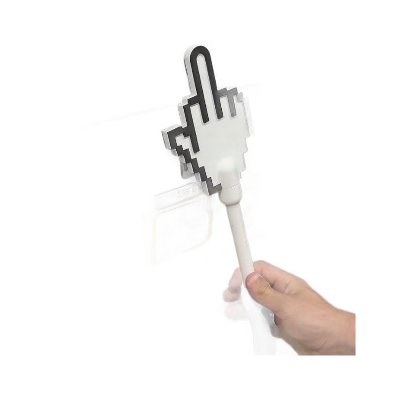 Art Vertical Middle Finger Contactless Payment Stick, 3D Printed Tap to Pay Wand - image 6