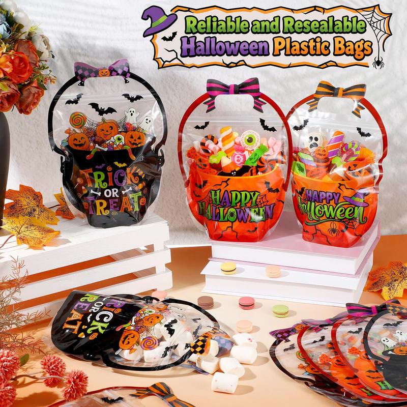 Halloween Goodie Bags Plastic Candy Bag Trick or Treat Bags - image 10