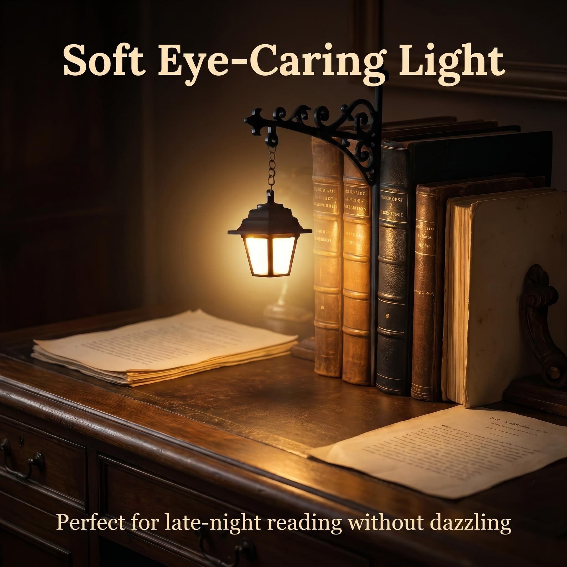 Library Lantern-Decorative Bookshelf Lighting - A - image 6