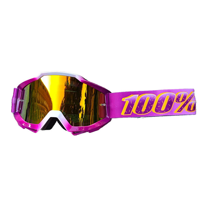 Spykay™ SG61024 100% donut Windproof Ski Goggles Motorcycle Goggles for Men Women  - Rose/Red - image 8