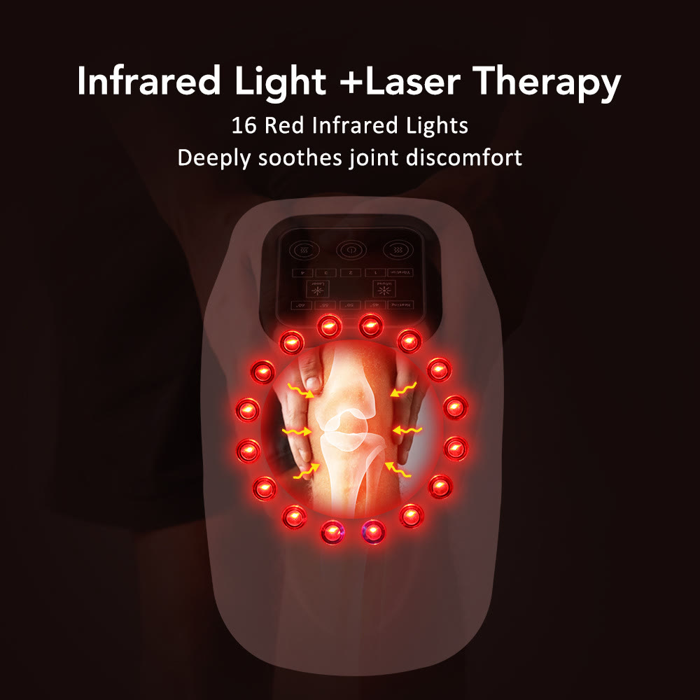 Cordless Knee Massager with Heat, Vibration & Infrared Therapy for Joint Pain Relief - image 7