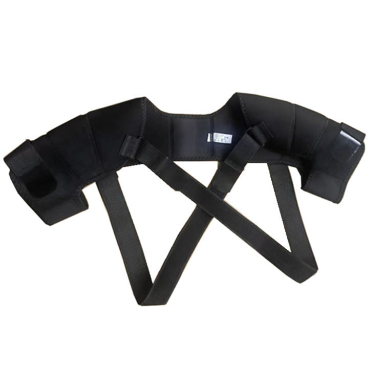 Adjustable Double Shoulder Brace with Dual Straps - image 4