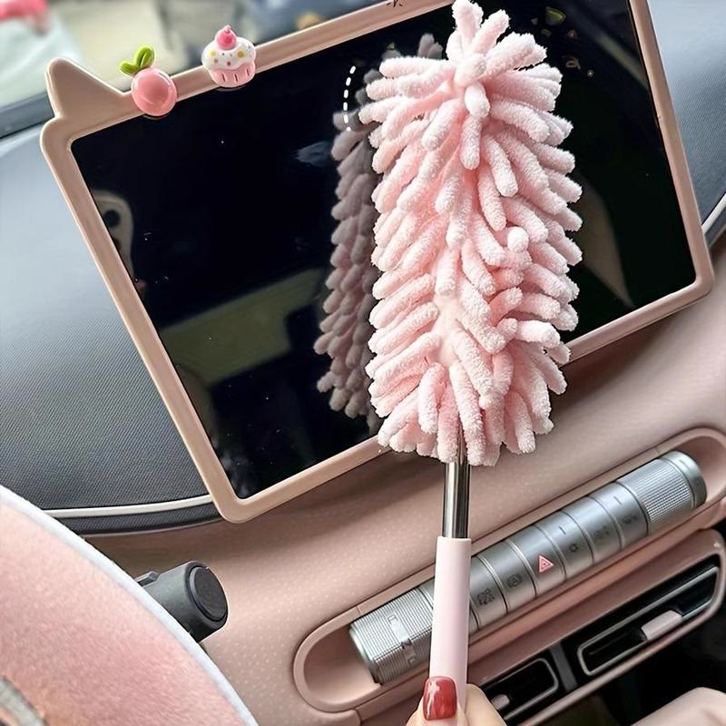 Mini Car Duster Brush, Extendable Microfiber Dusting Tool - image 6