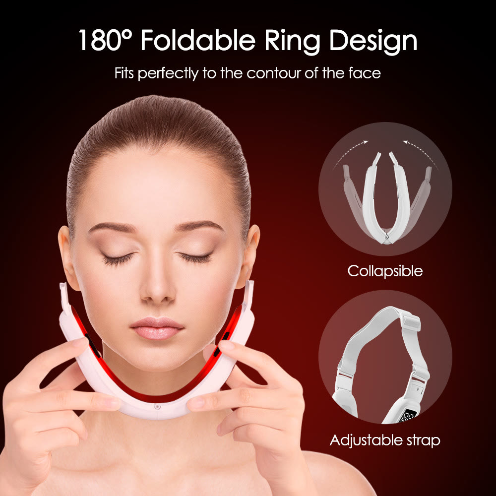 EMS Facial Massager with LED Light for Face & Jawline - image 3