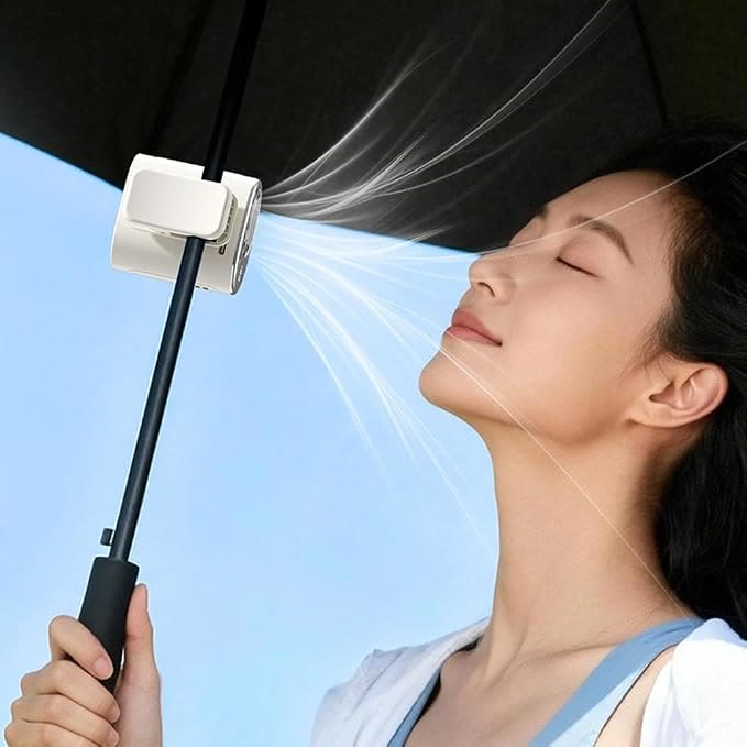 2026 Semiconductor Cooling Car Clip On Fan - 360° Rotation, 199 Speeds Adjustable - image 3