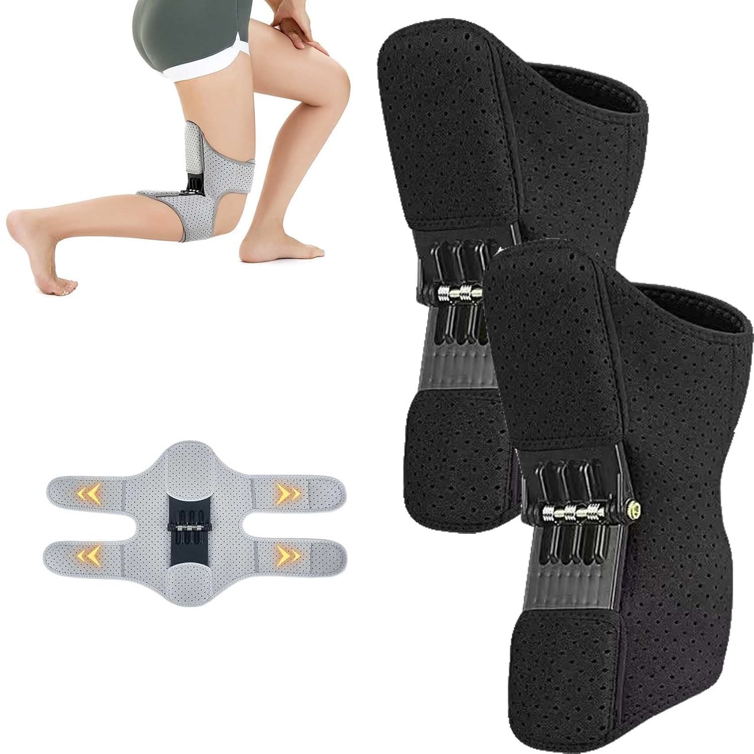 Knee Booster,KneeBooster Brace Joint Support Spring Stabilizer（2pcs) - image 8