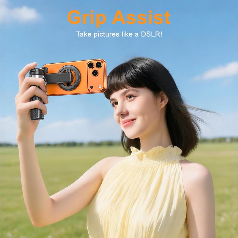 2026 Upgrated 5-in-1 Magnetic Selfie Stick With Remote For Cell Phone 360° Rotation - image 6