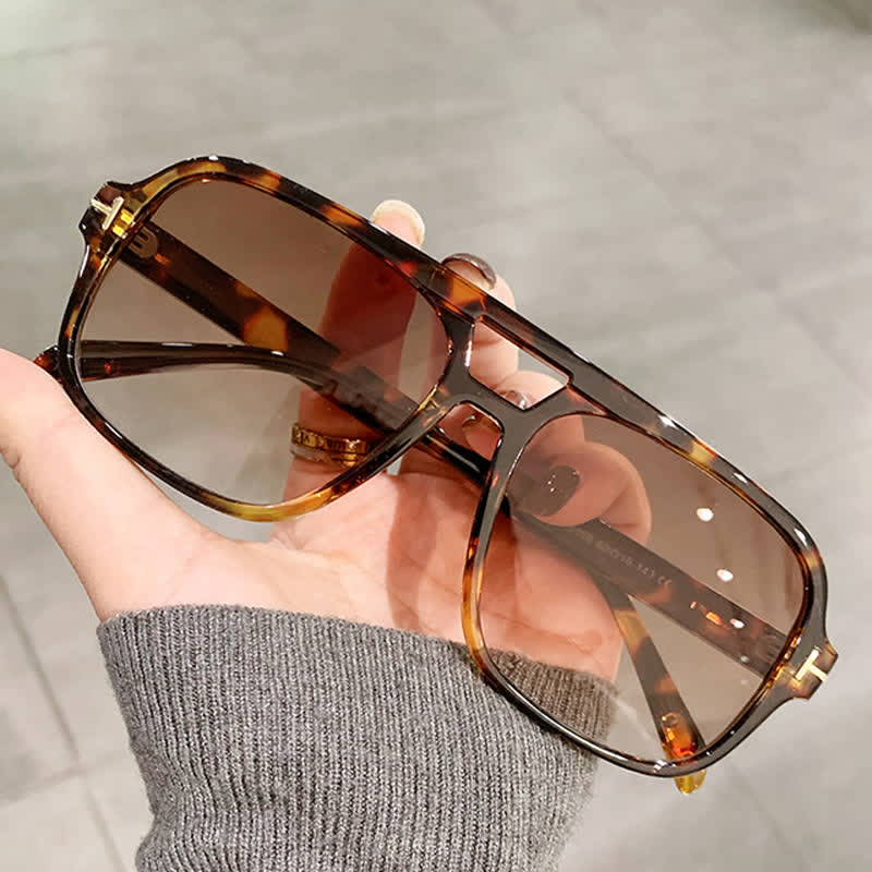 Spykay™ SG60710 Double Bridges Retro-Vintage Aviator Sunglasses - image 37