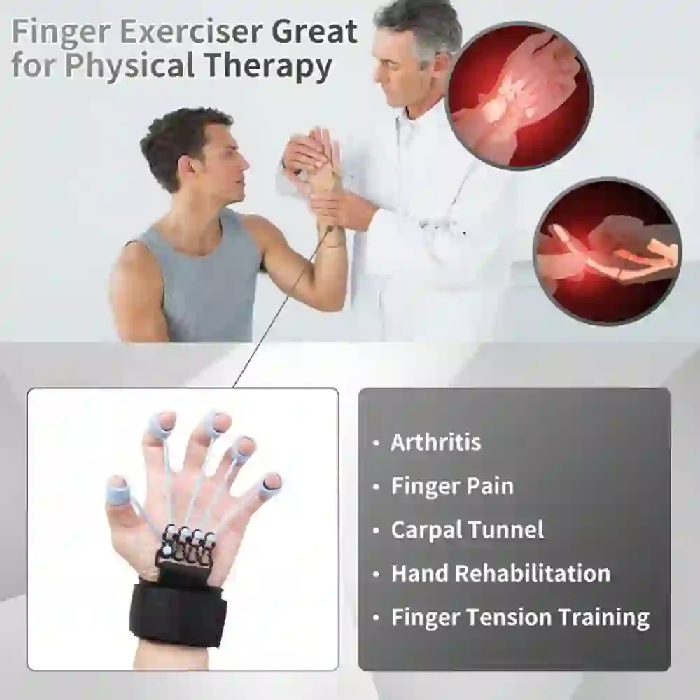 Finger Flexion & Extension Trainer, Hand Rehabilitation & Strength Exerciser - image 10