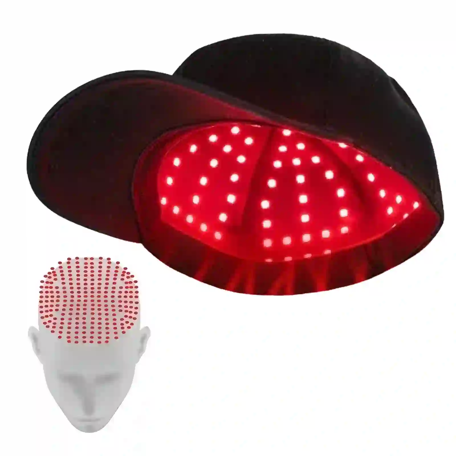 Infrared Hair Growth Cap | Red & Blue Light Therapy Care & Density Sessions - image 6